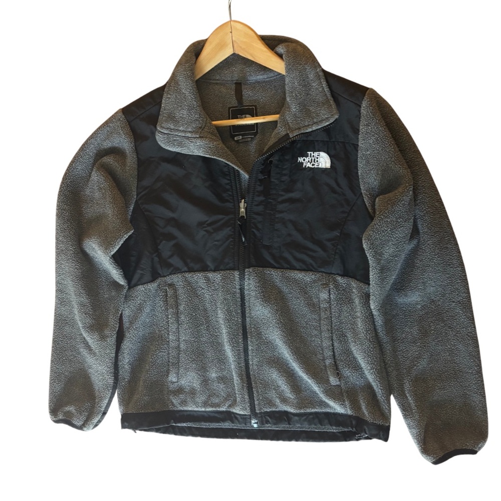 The North Face Denali Fleece Jacket Women’s Small Gray/Black